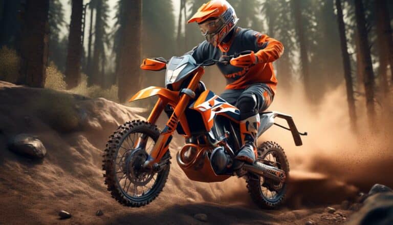 advantages of ktm dirt bikes