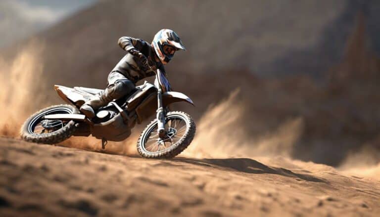 body positioning dirt bike