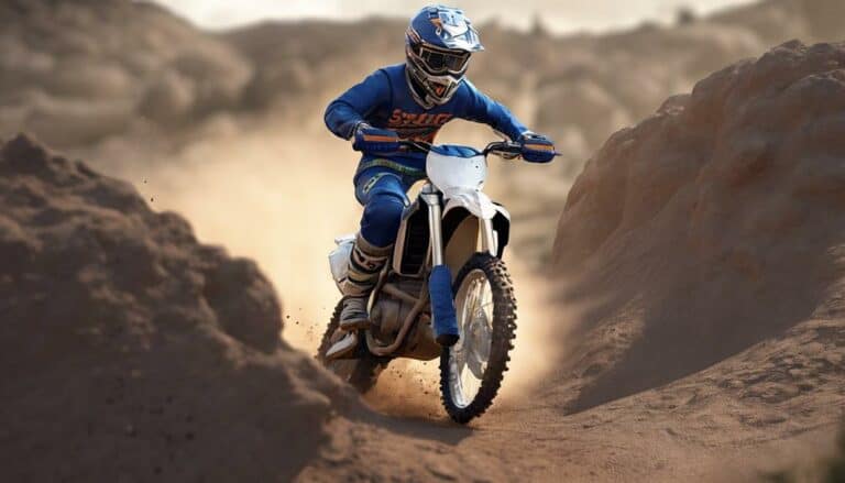 body positioning on dirt bike