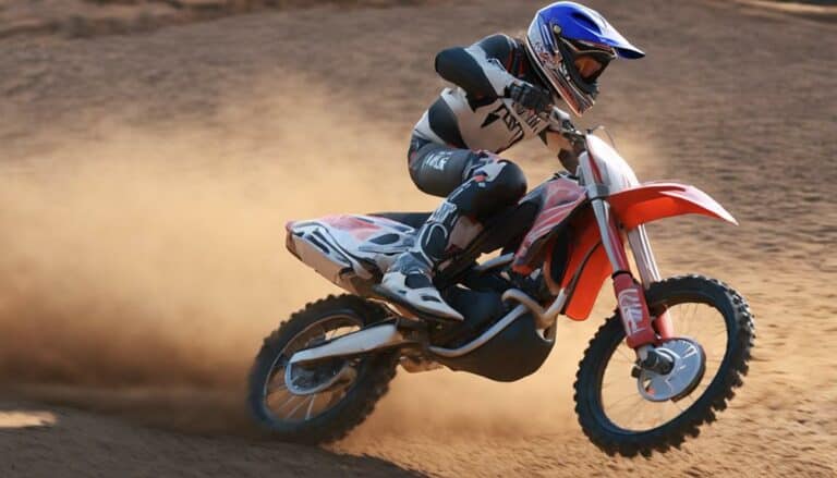 body positioning on dirt bikes