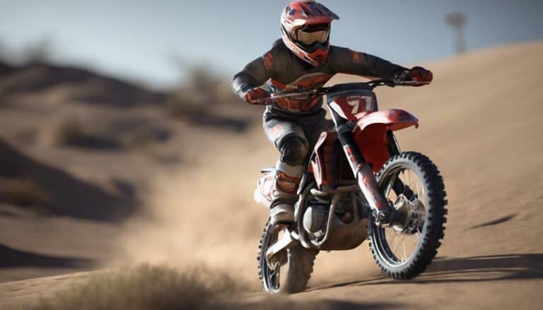 body positioning on dirt bikes