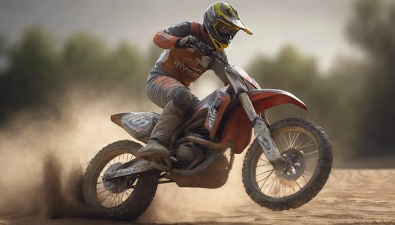 braking techniques on dirt