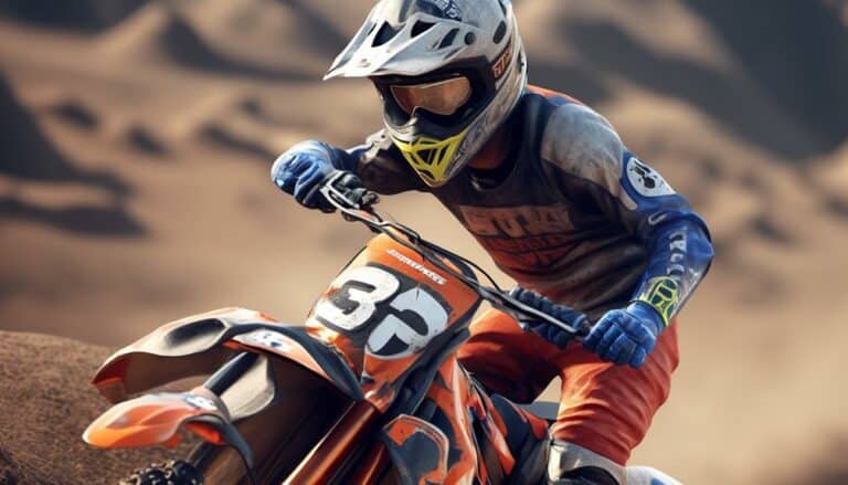 choosing the right dirt bike gloves for motocross racing