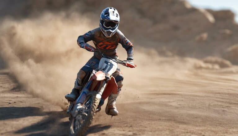 common mistakes affecting dirt bike balance