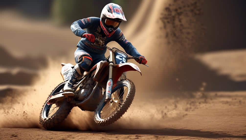 common mistakes in dirt bike cornering