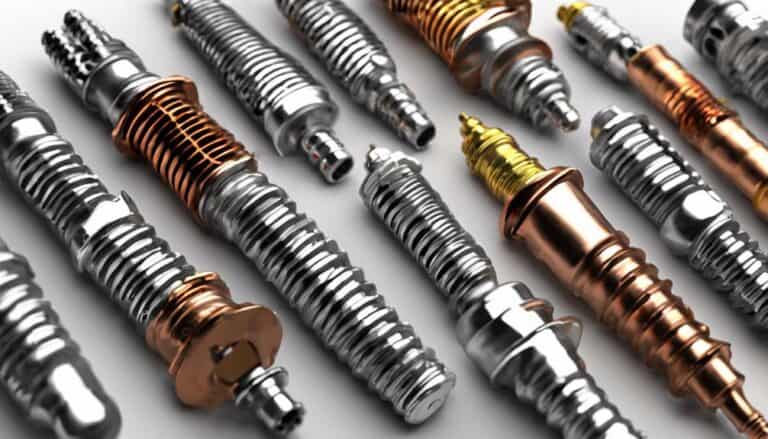 comparing spark plug materials