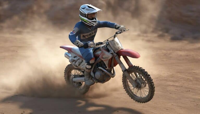 developing strong dirt bike braking