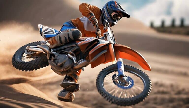 dirt bike body positioning