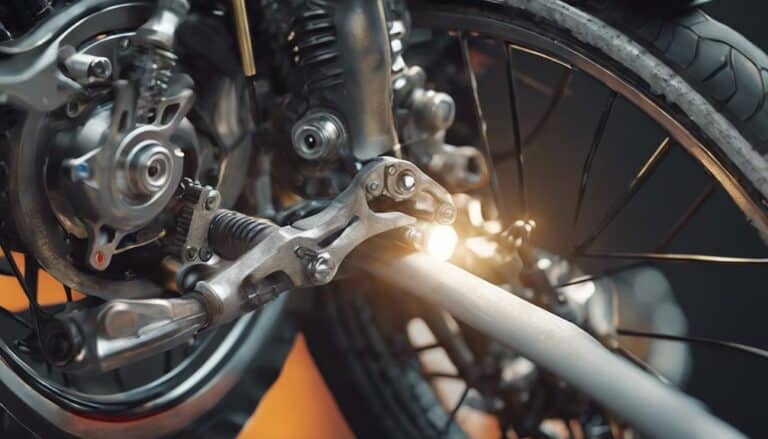 dirt bike brake inspection