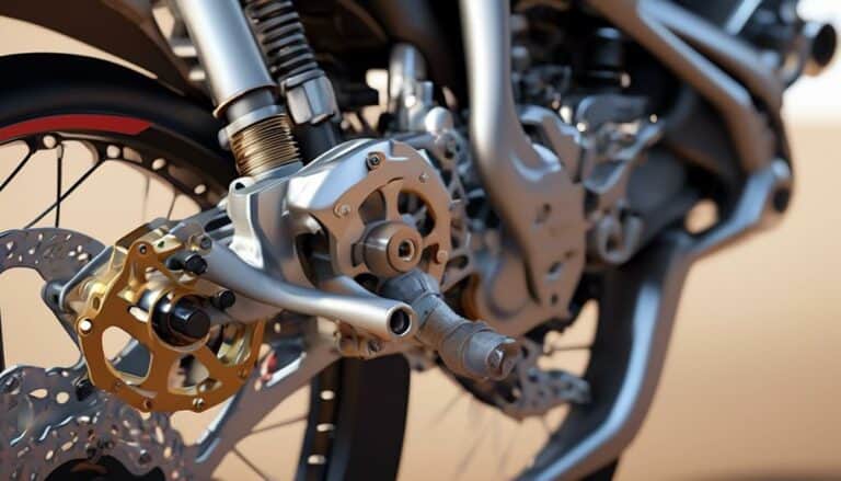 dirt bike brake system