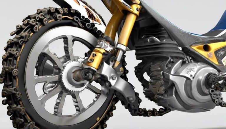 dirt bike chain lubrication