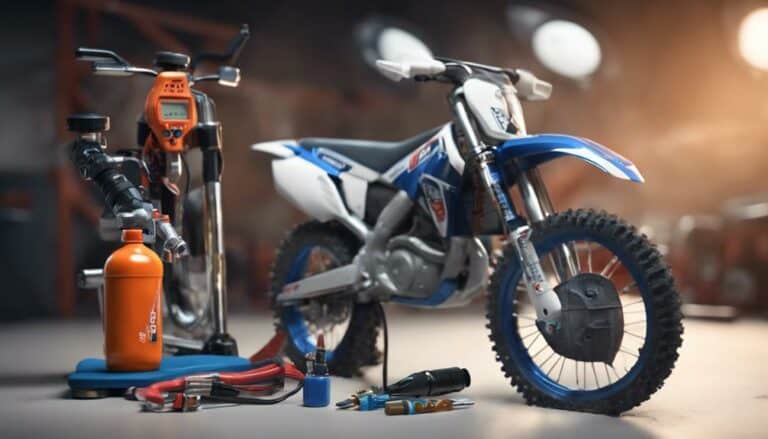 dirt bike cooling system