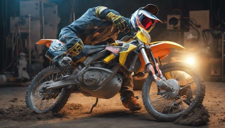 dirt bike electrical testing