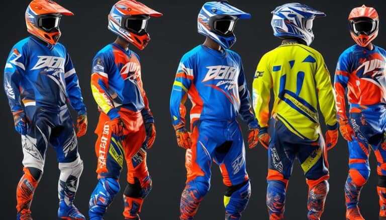 dirt bike jersey color schemes