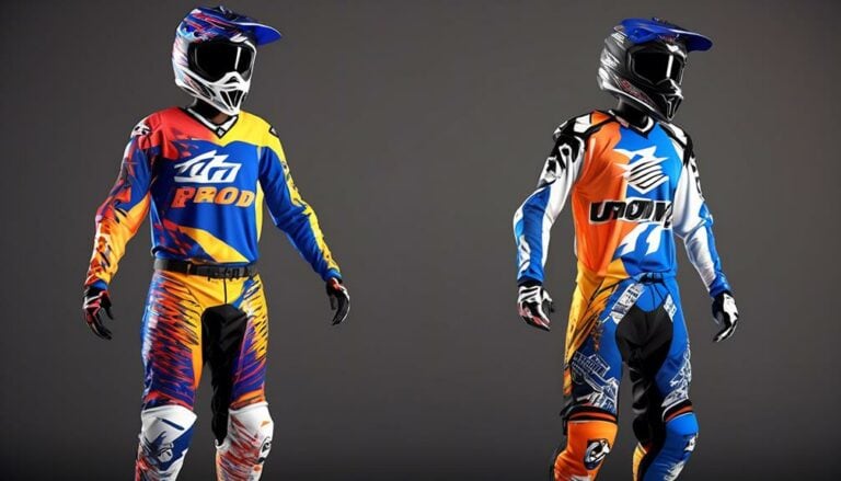 distinguishing dirt bike jerseys