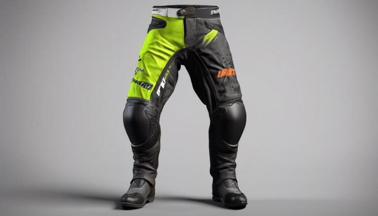 distinguishing dirt bike pants