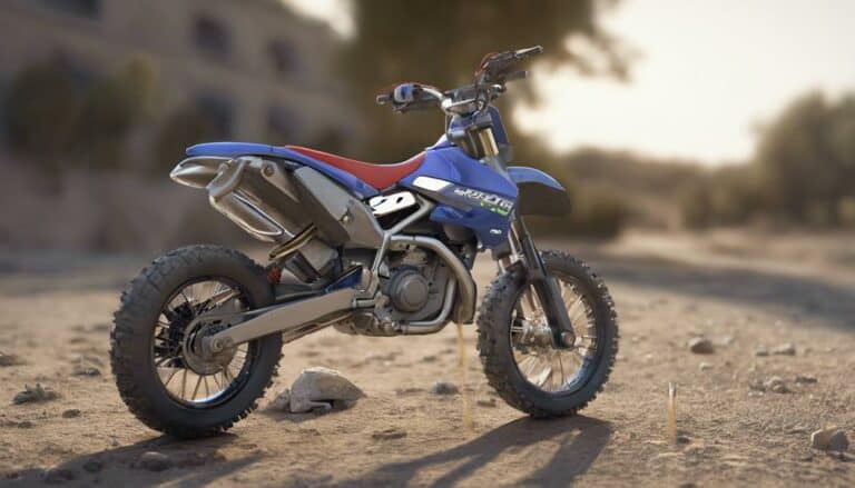 dual sport bike suspension