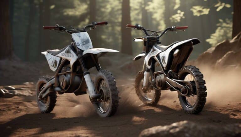 electric vs gasoline off road bikes