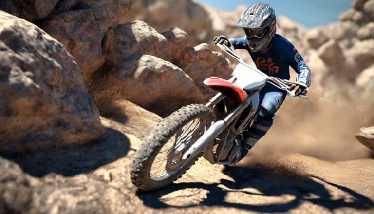 enhancing dirt bike braking