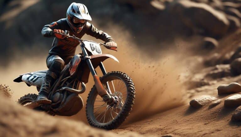 enhancing dirt bike braking