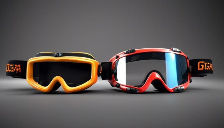 goggle differences for dirt biking