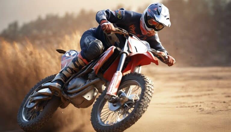 improving body positioning on dirt bike