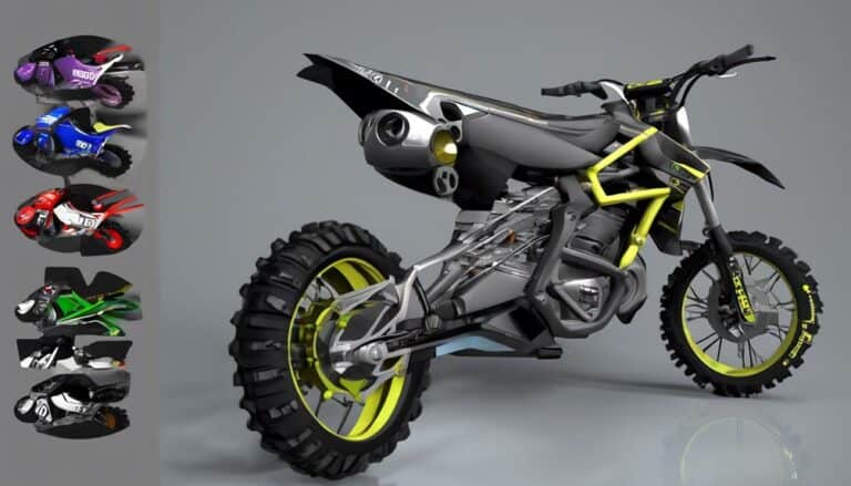 innovative features in dirt bikes