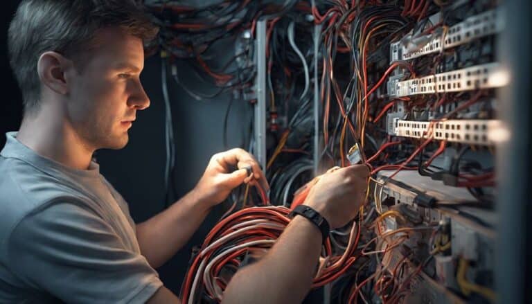 inspecting wiring harness thoroughly