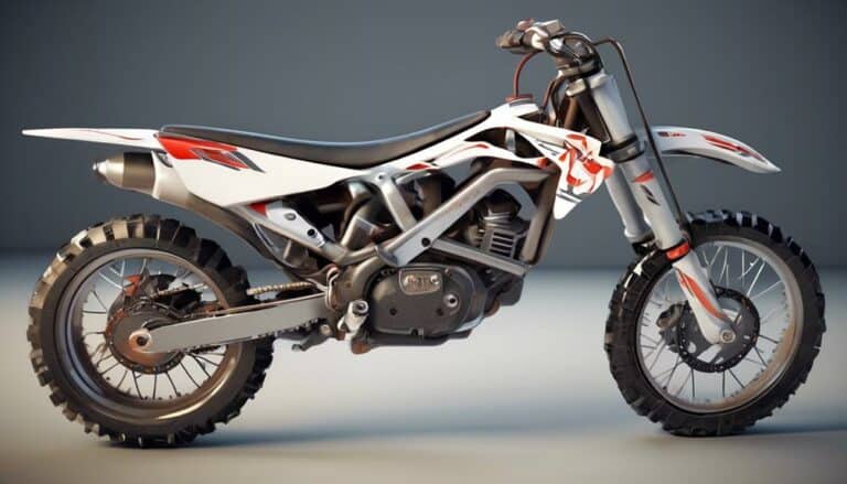 key safety features of four stroke dirt bikes