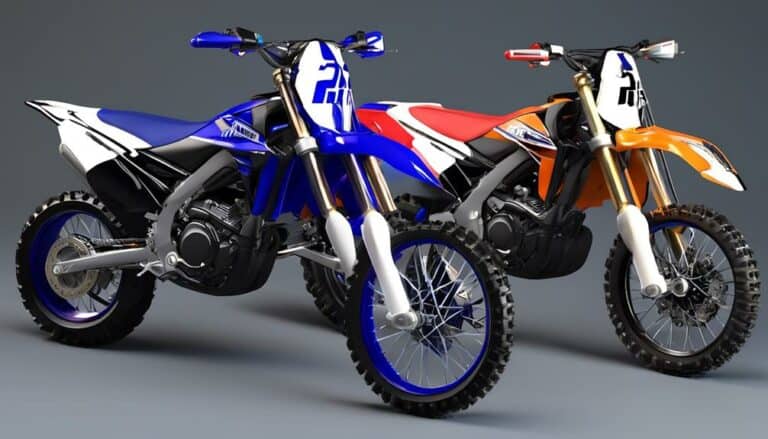 latest yamaha dirt bike models