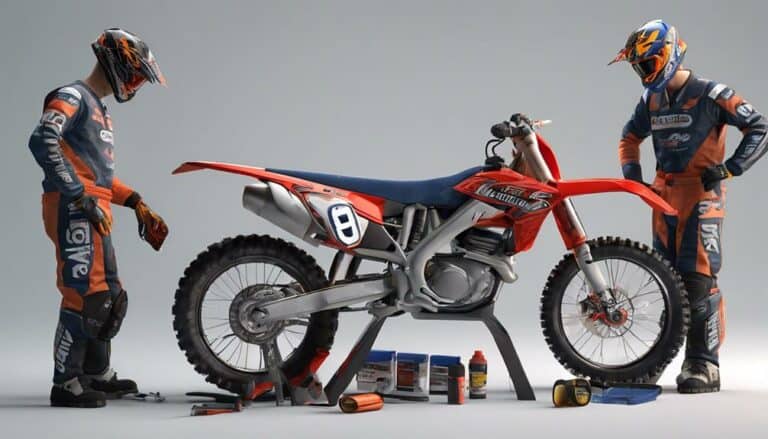 maintaining motocross bike performance