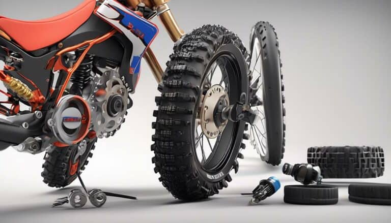 maintaining tubeless tires on dirt bike