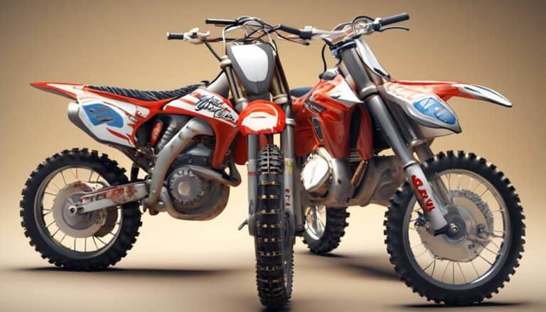 maintenance differences between two stroke and four stroke dirt bikes