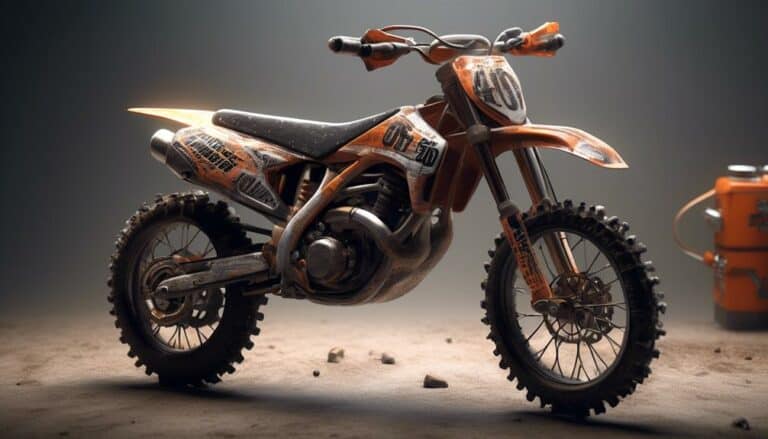 maintenance for four stroke dirt bike features