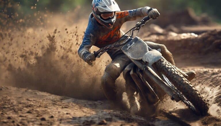 mastering dirt bike braking