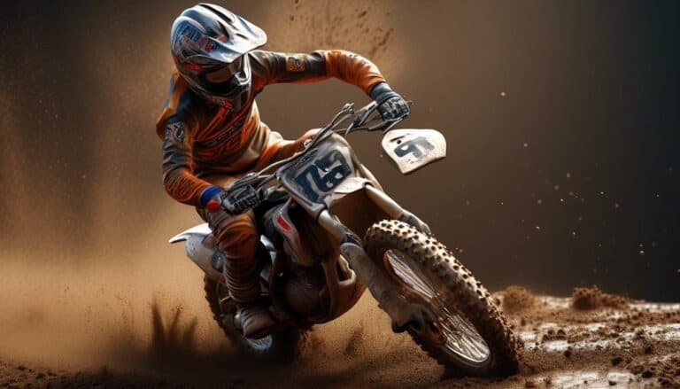 mastering tight turns on dirt bikes