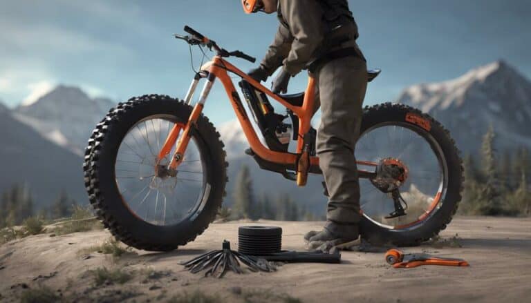 off road bike tire maintenance