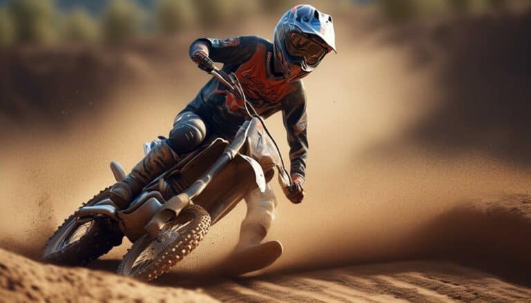 optimal braking methods for dirt bike riding