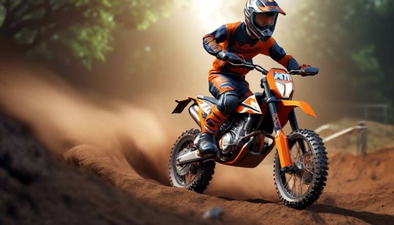 optimal riding techniques for ktm dirt bikes