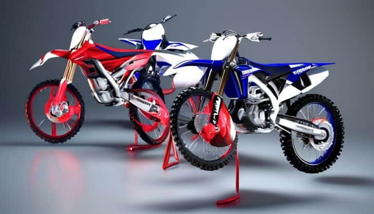 popular colors for yamaha motocross bikes