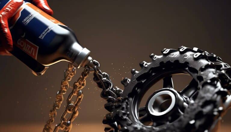 proper technique for dirt bike chain lubrication