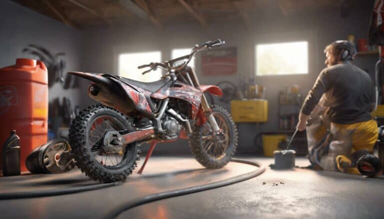 recommended products for dirt bike tire cleaning