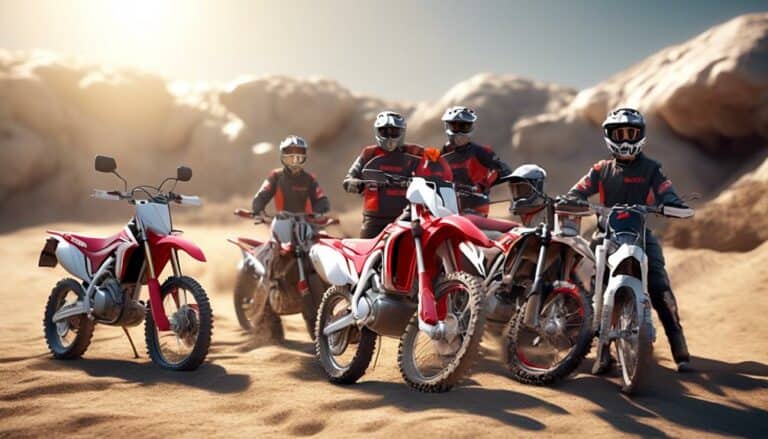 searching for honda dirt bikes