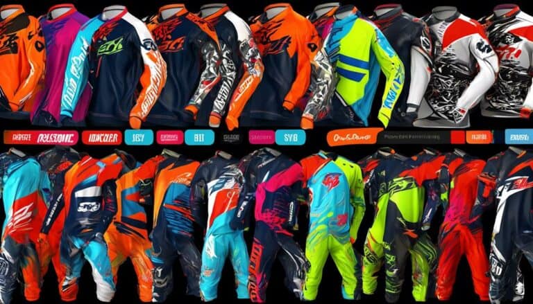 styles of dirt bike jerseys