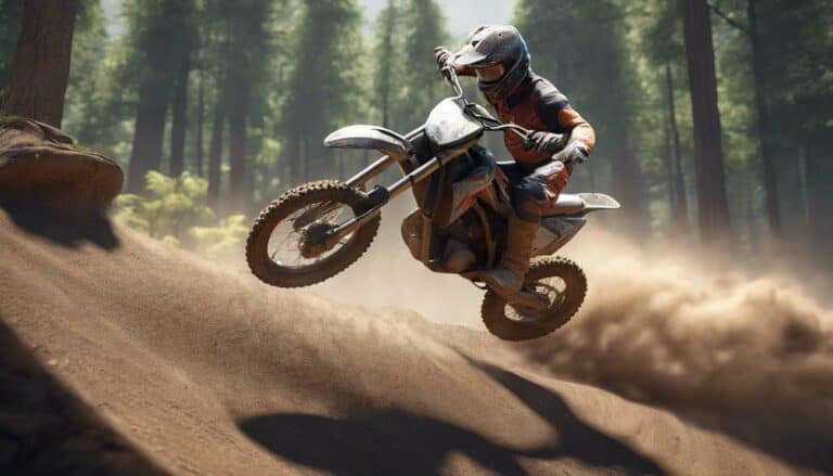 thrilling dirt bike trails