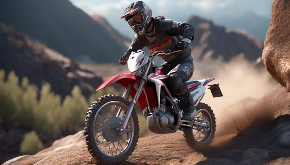 top features of honda dirt bikes