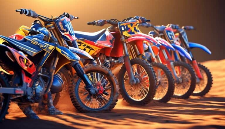 top motocross dirt bikes