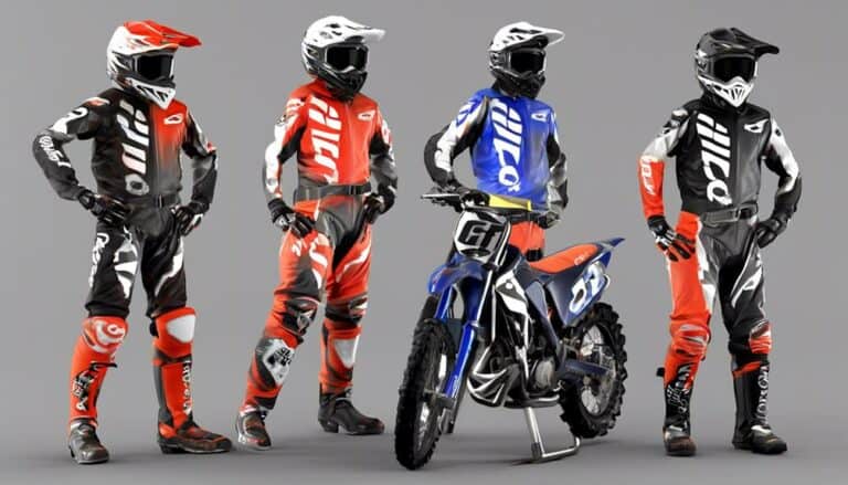 types of dirt biking gear